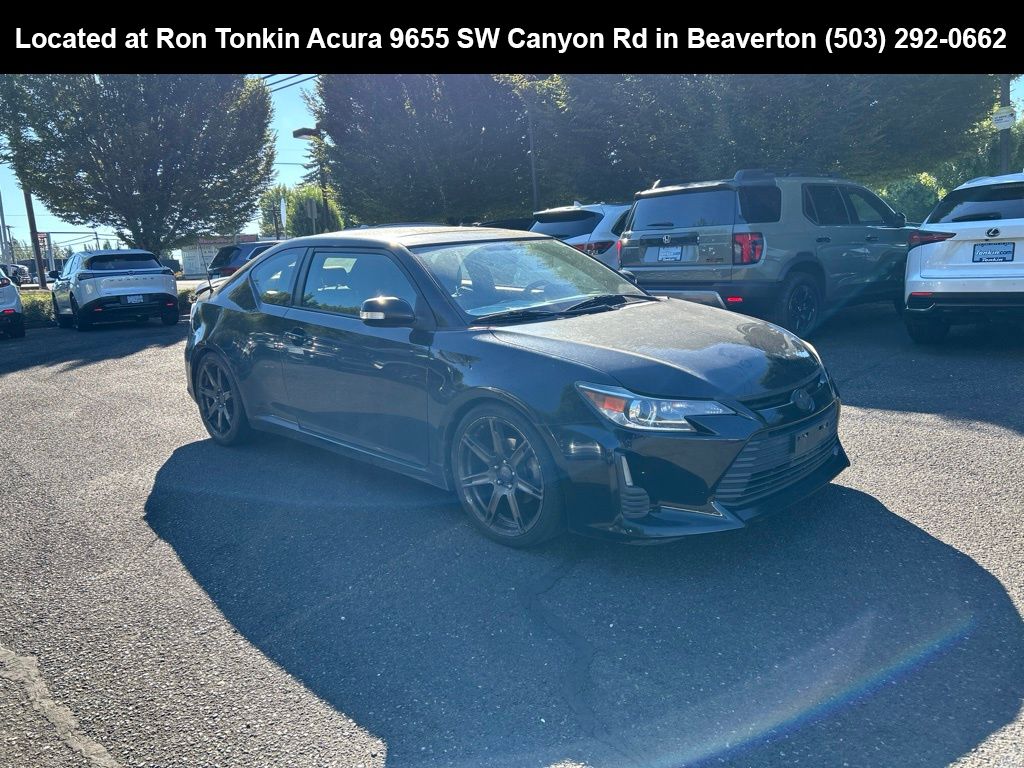 Black 2014 Scion tC Coupe Front-Wheel Drive 6-Speed Automatic