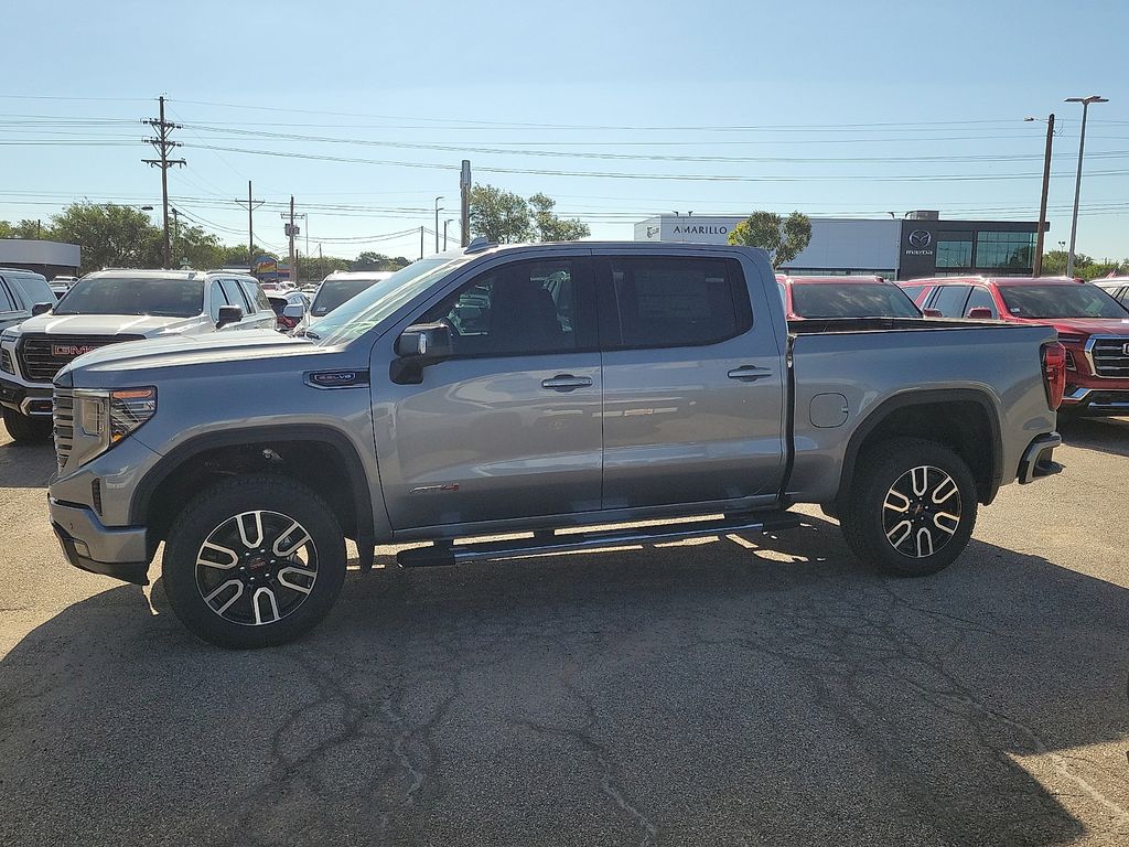 2026 GMC Sierra 1500 AT4 Silver at Brown Buick GMC