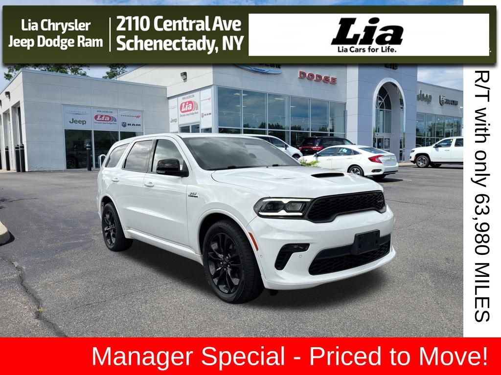 White Knuckle Clearcoat 2021 Dodge Durango SUV / Crossover All-Wheel Drive 8-Speed Automatic