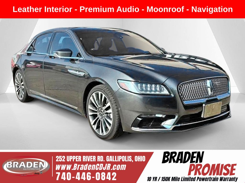 Magnetic Gray 2020 Lincoln Continental Sedan All-Wheel Drive 6-Speed Automatic
