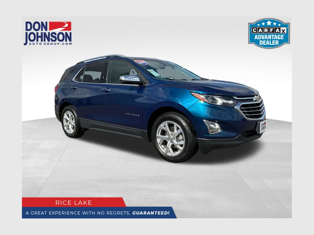 Pacific Blue Metallic 2019 Chevrolet Equinox SUV / Crossover Four-Wheel Drive 6-Speed Automatic Overdrive