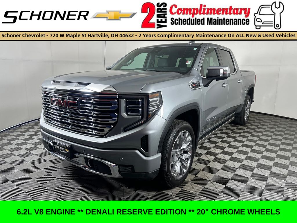 Titanium Rush Metallic 2025 GMC Sierra 1500 Pickup Truck Four-Wheel Drive Automatic