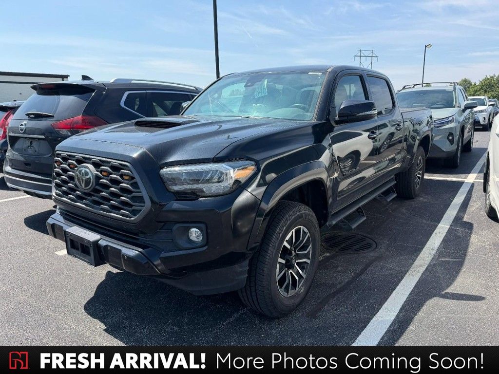 Midnight Black Metallic 2021 Toyota Tacoma Pickup Truck 4X2 6-Speed Automatic