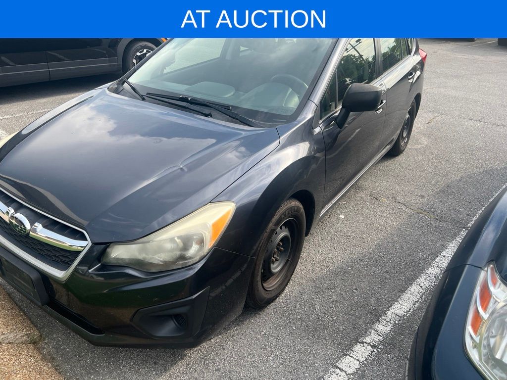 Dark Gray Metallic 2013 Subaru Impreza Hatchback All-Wheel Drive Continuously Variable Transmission