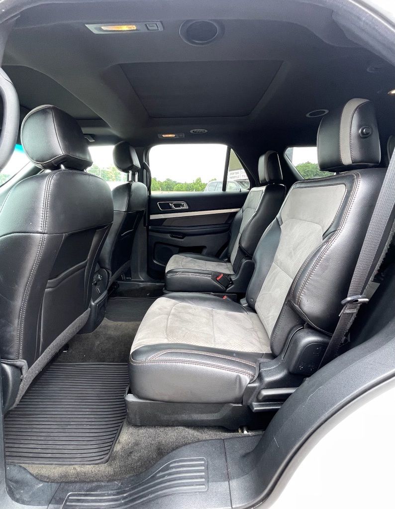 2017 Ford Explorer XLT White at Cook Ford