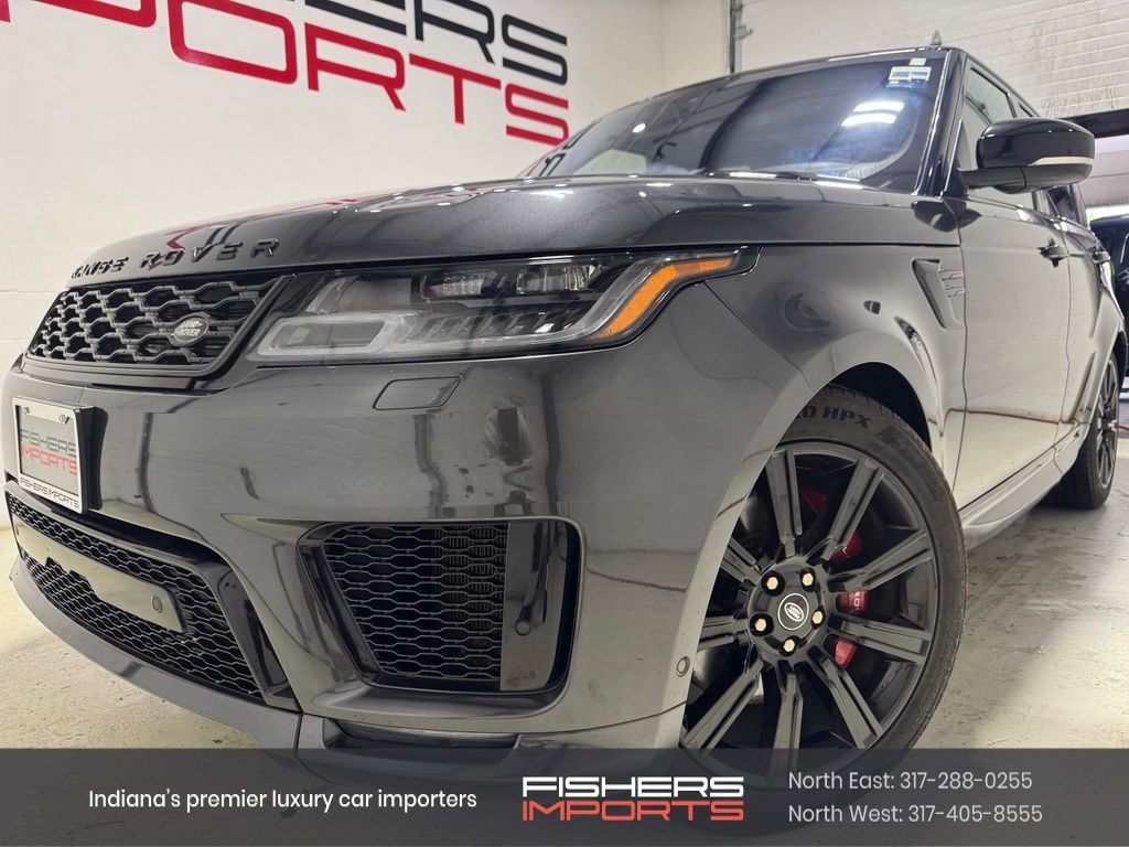 Silver 2021 Land Rover Range Rover Sport SUV / Crossover All-Wheel Drive 8-Speed Automatic
