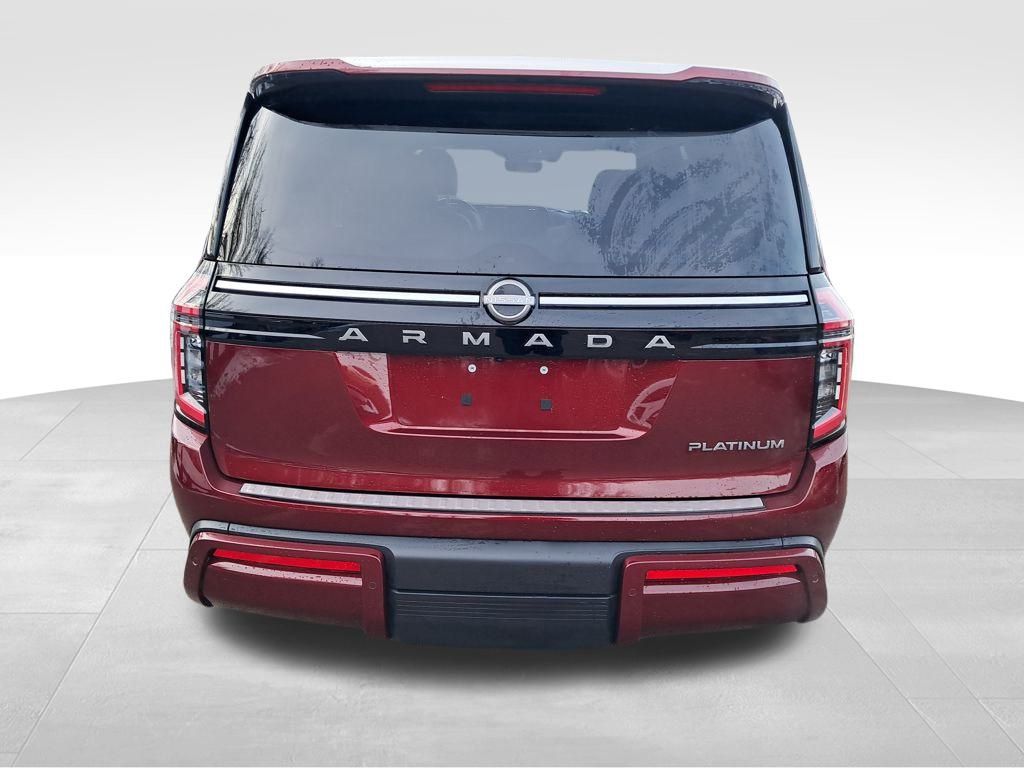 2026 Nissan Armada Platinum Red at John Sisson Motors