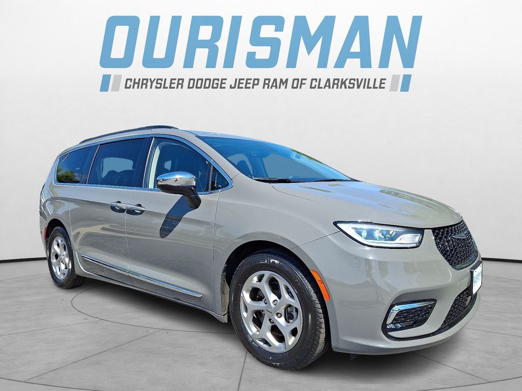 Gray Clearcoat 2023 Chrysler Pacifica Limited FWD Minivan Front-Wheel Drive 9-Speed Automatic