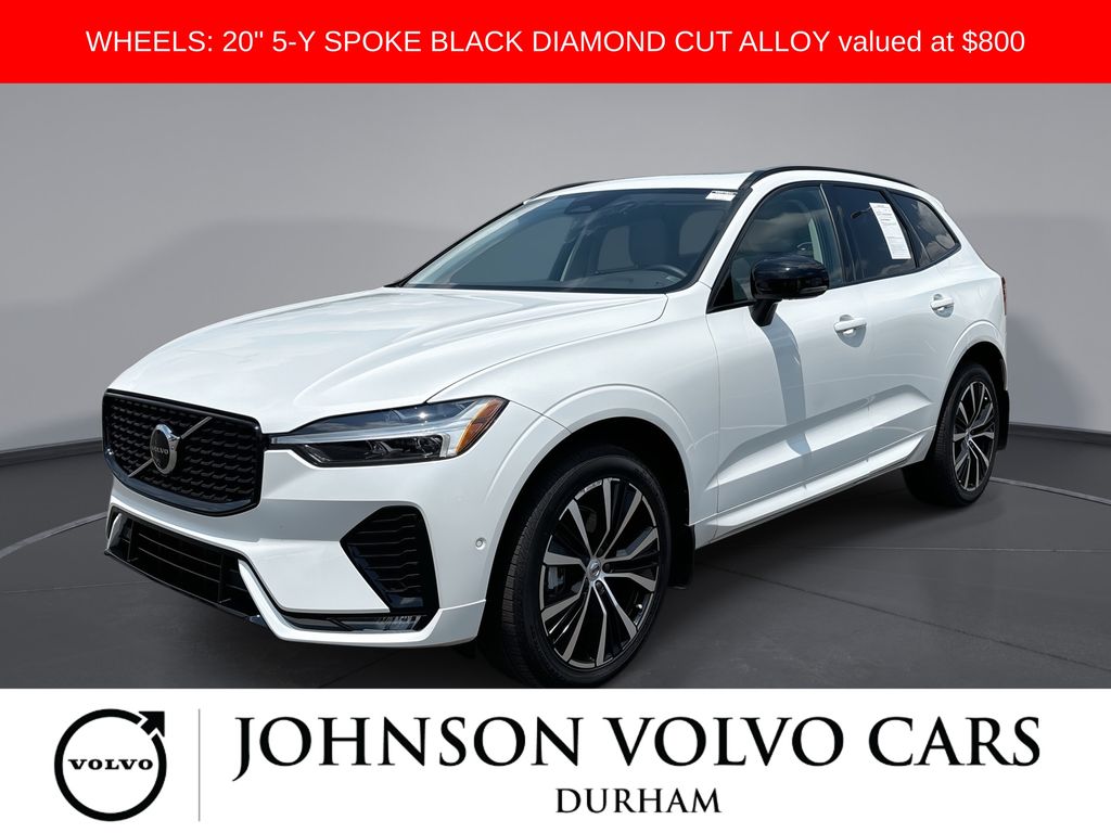 Crystal White Metallic 2024 Volvo XC60 SUV / Crossover All-Wheel Drive Automatic