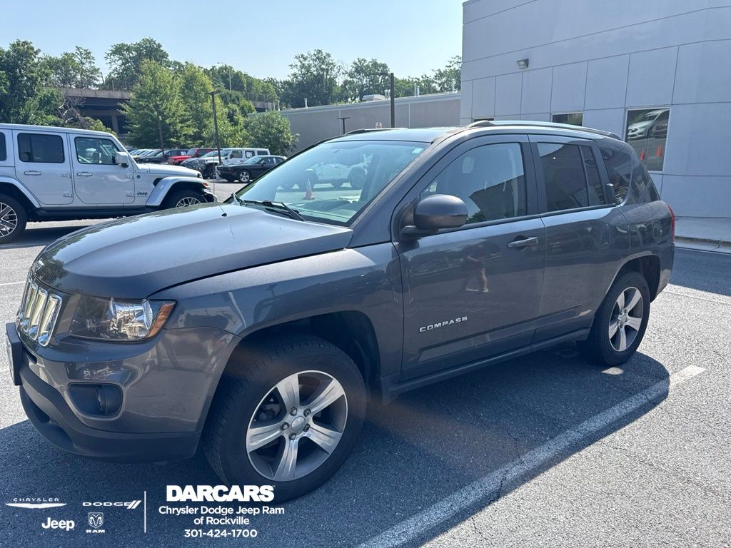 Gray (Granite Crystal Metallic Clearcoat) 2016 Jeep Compass SUV / Crossover Four-Wheel Drive 6-Speed Automatic