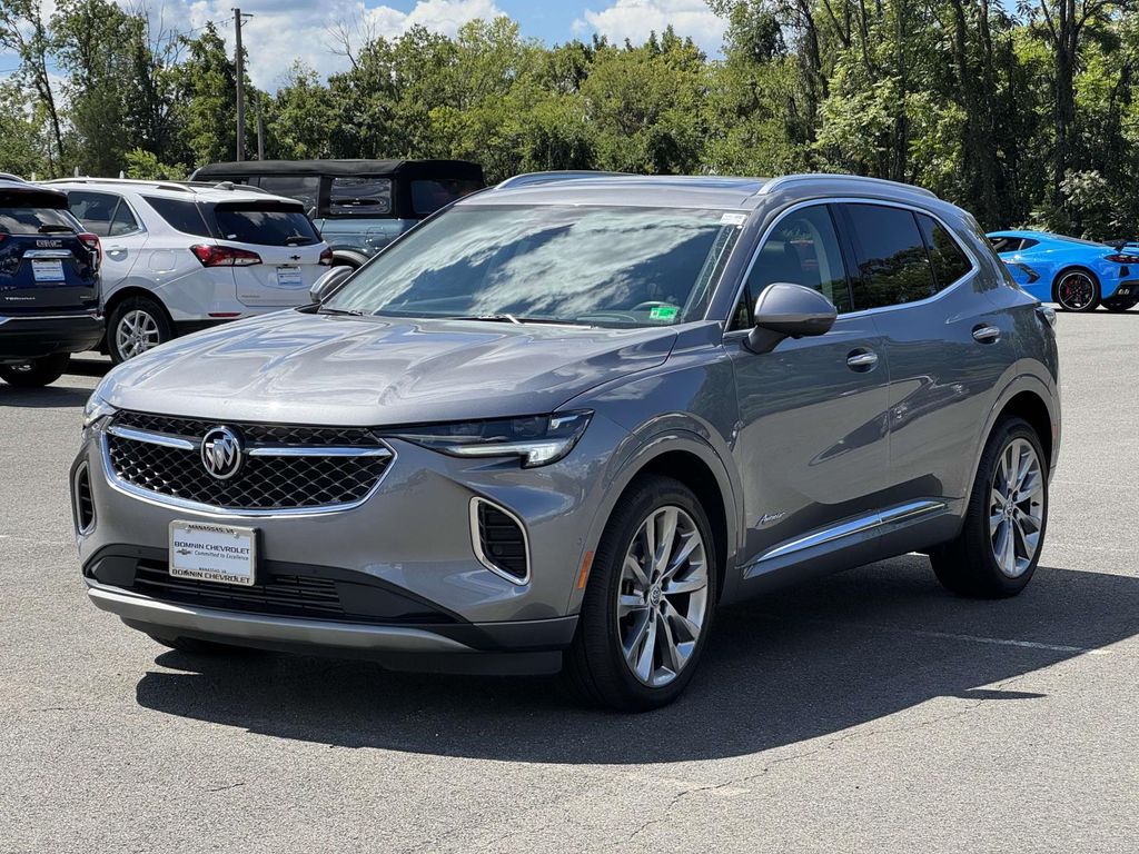 Satin Steel Gray Metallic 2022 Buick Envision Avenir AWD SUV / Crossover All-Wheel Drive 9-Speed Automatic