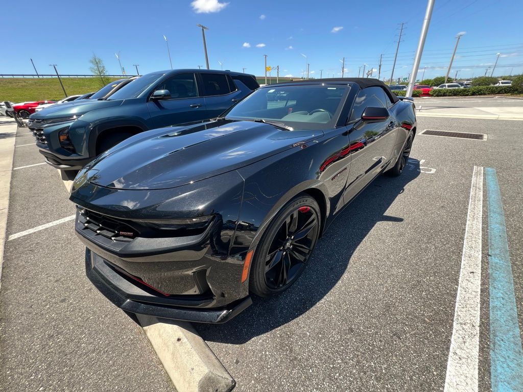 Black 2022 Chevrolet Camaro 2LT Convertible RWD Convertible Rear-Wheel Drive Automatic