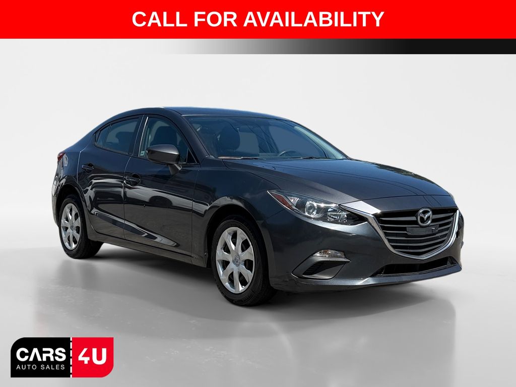 Meteor Gray Mica 2016 Mazda MAZDA3 Sedan Front-Wheel Drive 6-Speed Automatic