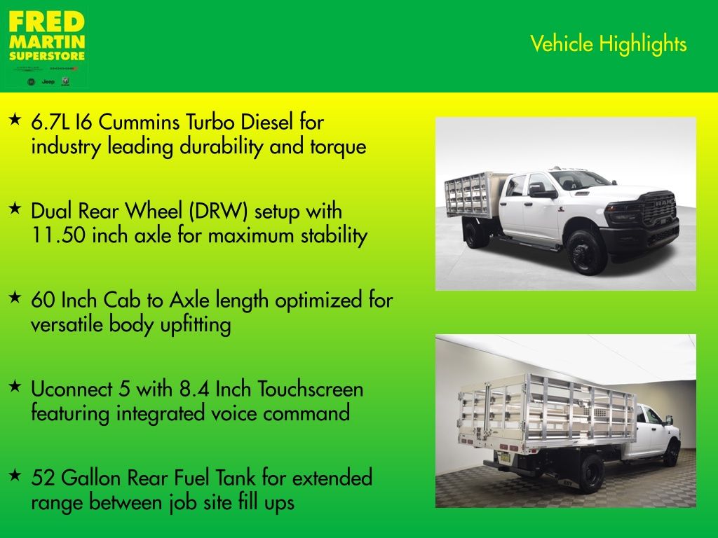 new 2026 Ram 3500 car, priced at $72,226