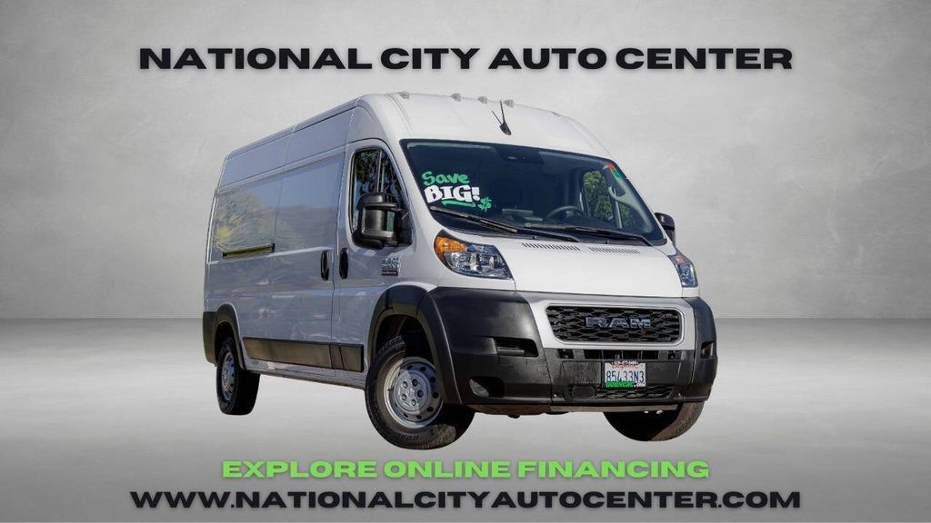 used 2022 Ram ProMaster 2500 High Roof 3D Cargo Van