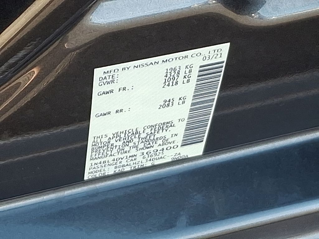 Thumbnail: 2021 Nissan Altima - 27