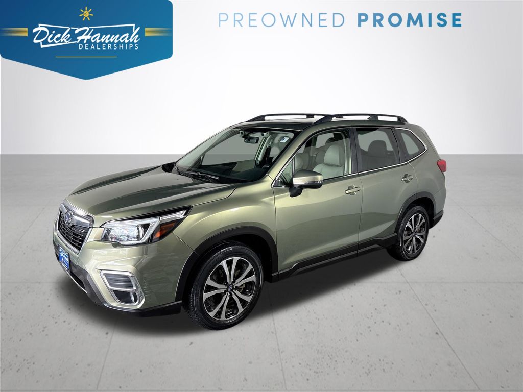 Jasper Green Metallic 2019 Subaru Forester 2.5i Limited AWD SUV / Crossover All-Wheel Drive Continuously Variable Transmission