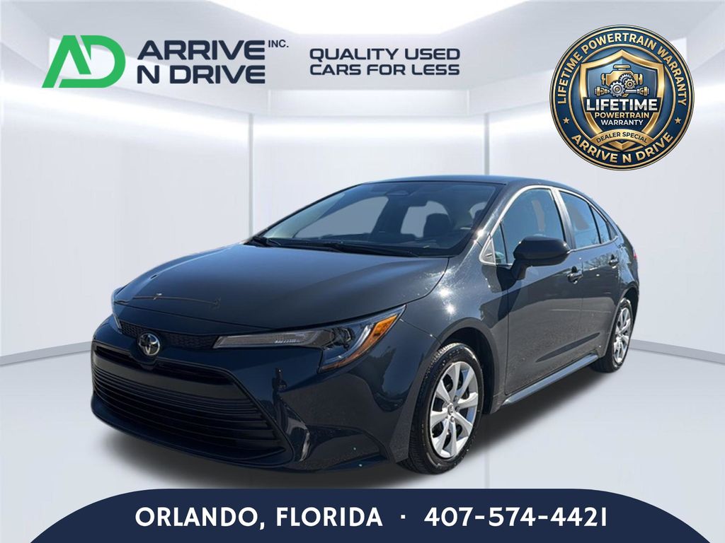 Gray 2025 Toyota Corolla Sedan Front-Wheel Drive Continuously Variable Transmission