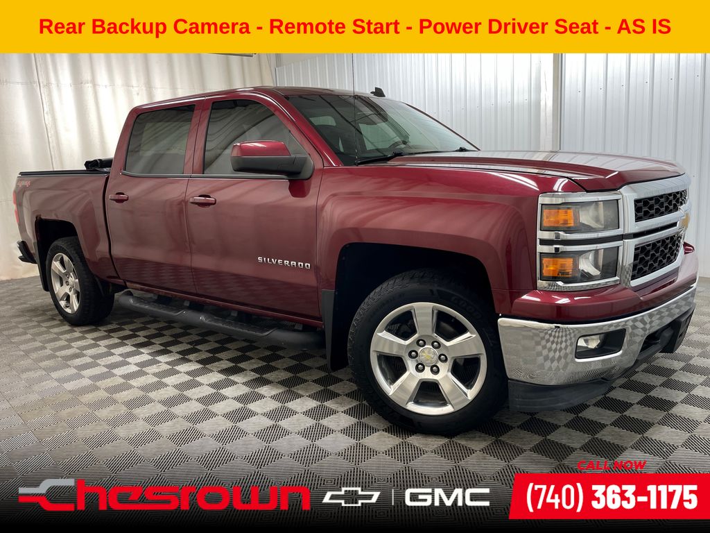 Red (Deep Ruby Metallic) 2014 Chevrolet Silverado 1500 Pickup Truck Four-Wheel Drive 6-Speed Automatic Overdrive