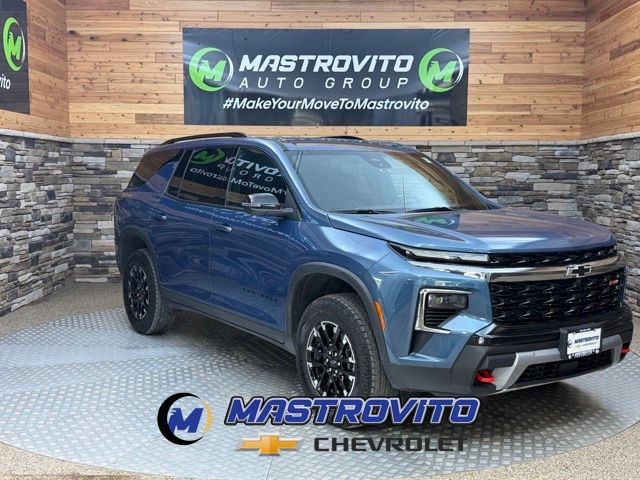 Lakeshore Blue Metallic 2025 Chevrolet Traverse SUV / Crossover Four-Wheel Drive 8-Speed Automatic