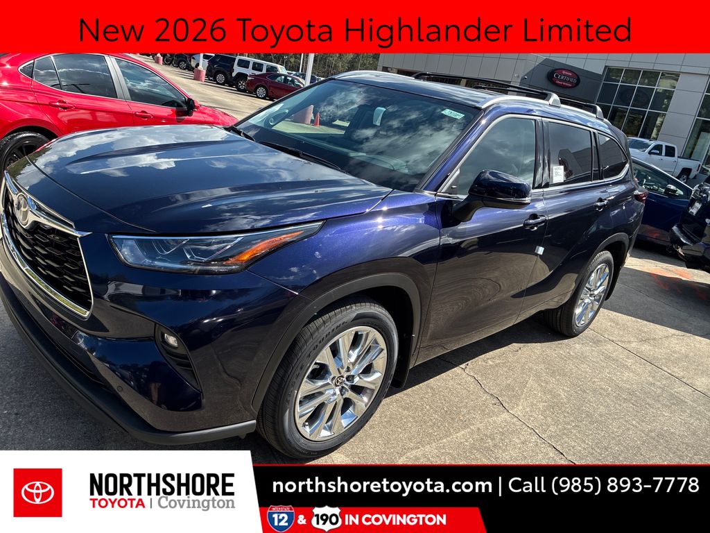 Blueprint 2026 Toyota Highlander SUV / Crossover All-Wheel Drive 8-Speed Automatic