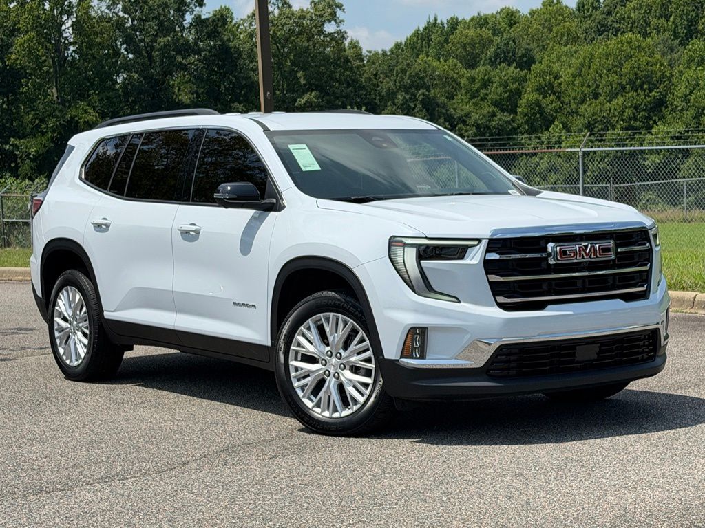 Glacier White 2026 GMC Acadia SUV / Crossover Front-Wheel Drive 8-Speed Automatic