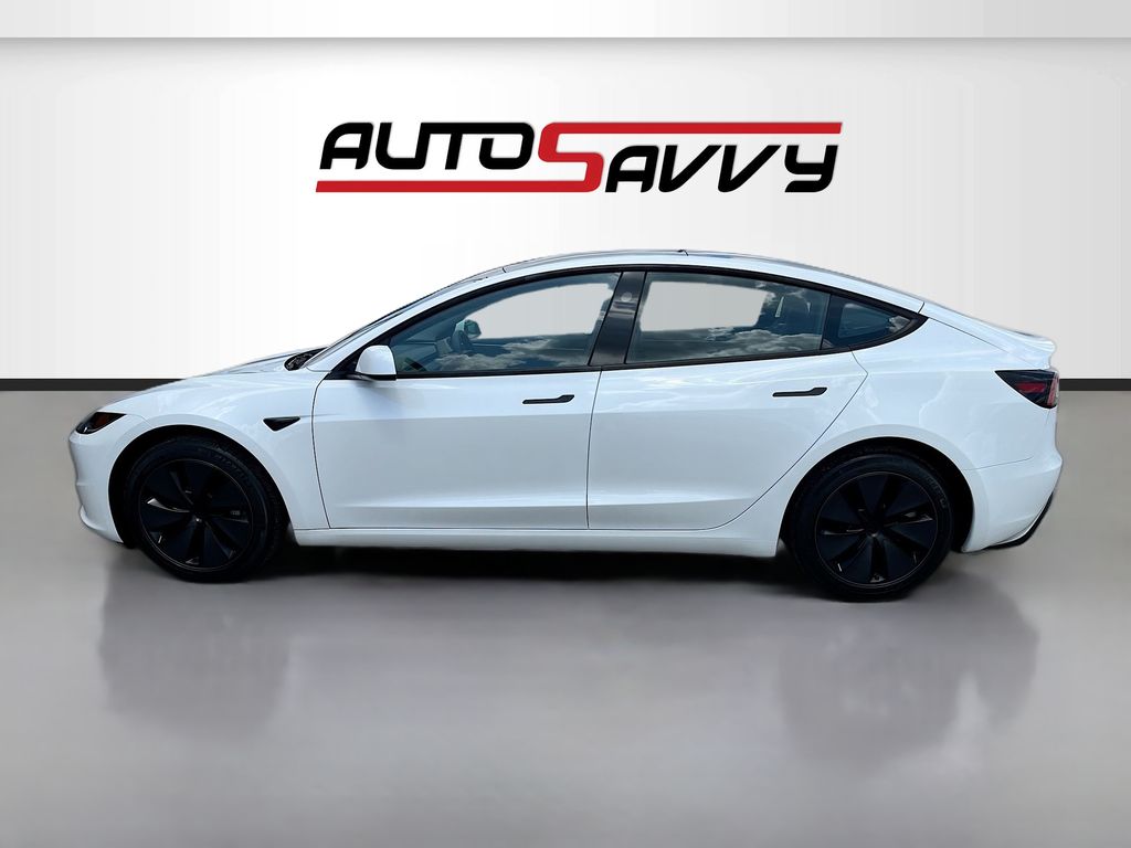 2025 Tesla Model 3 Long Range White at Classic Chevrolet Galveston