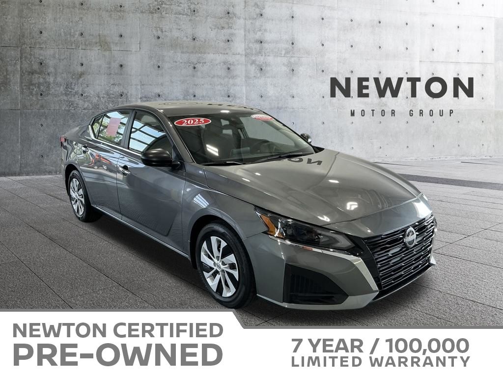 Gray (Gun Metallic) 2025 Nissan Altima 2.5 S FWD Sedan Front-Wheel Drive Continuously Variable Transmission