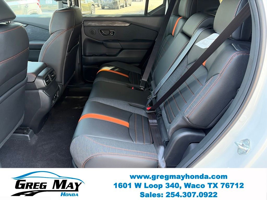 2026 Honda Passport TrailSport White at Greg May Honda