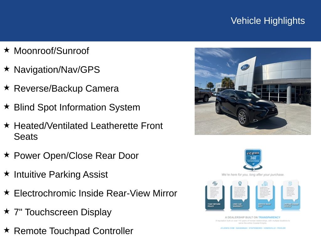 2015 Lexus NX 200t Base