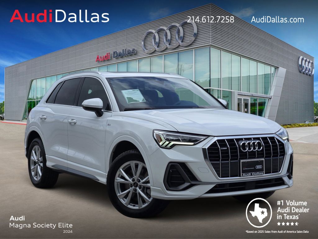 Arkona White 2024 Audi Q3 quattro Premium S Line 45 TFSI SUV / Crossover All-Wheel Drive 8-Speed Automatic