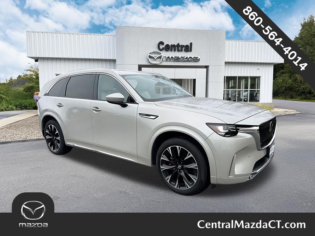Gray (Platinum Quartz) 2025 Mazda CX-90 3.3 Turbo S Premium Plus AWD SUV / Crossover All-Wheel Drive 8-Speed Automatic