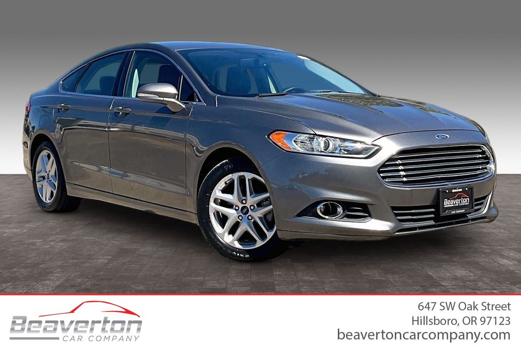 Sterling Gray 2013 Ford Fusion Sedan Front-Wheel Drive 6-Speed Automatic