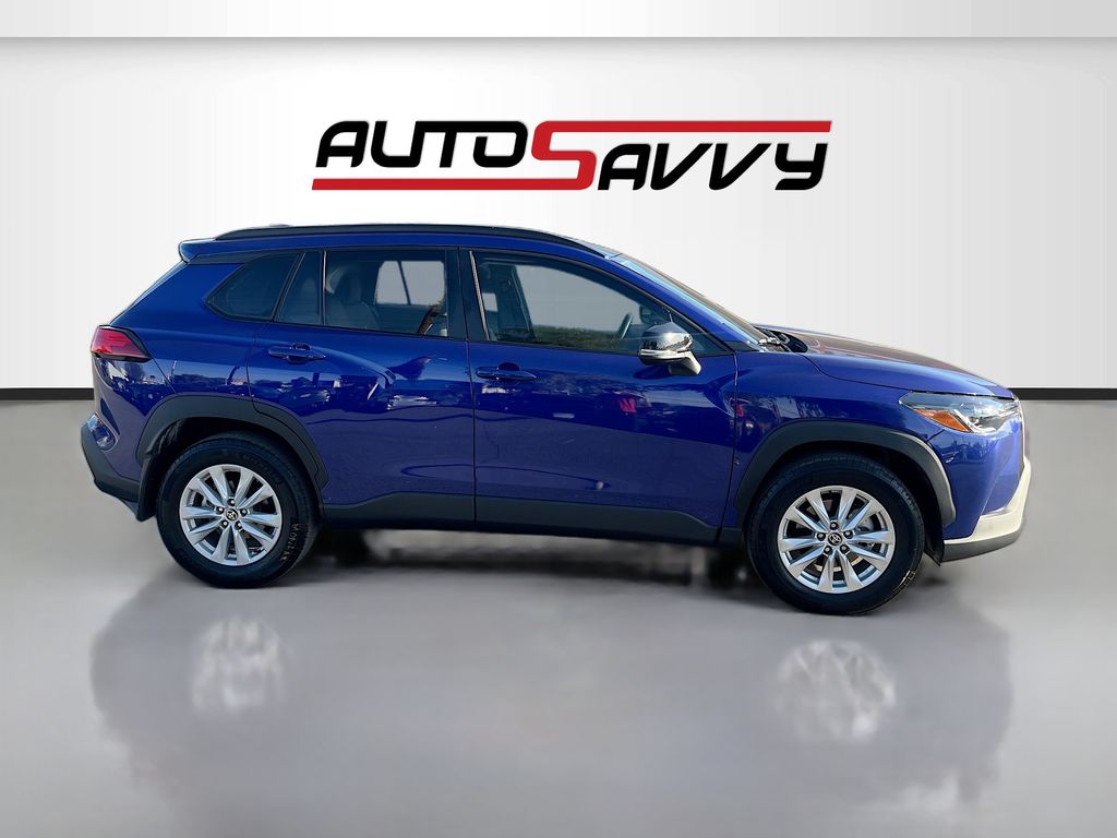 Used 2025 Blue Toyota LE image 8