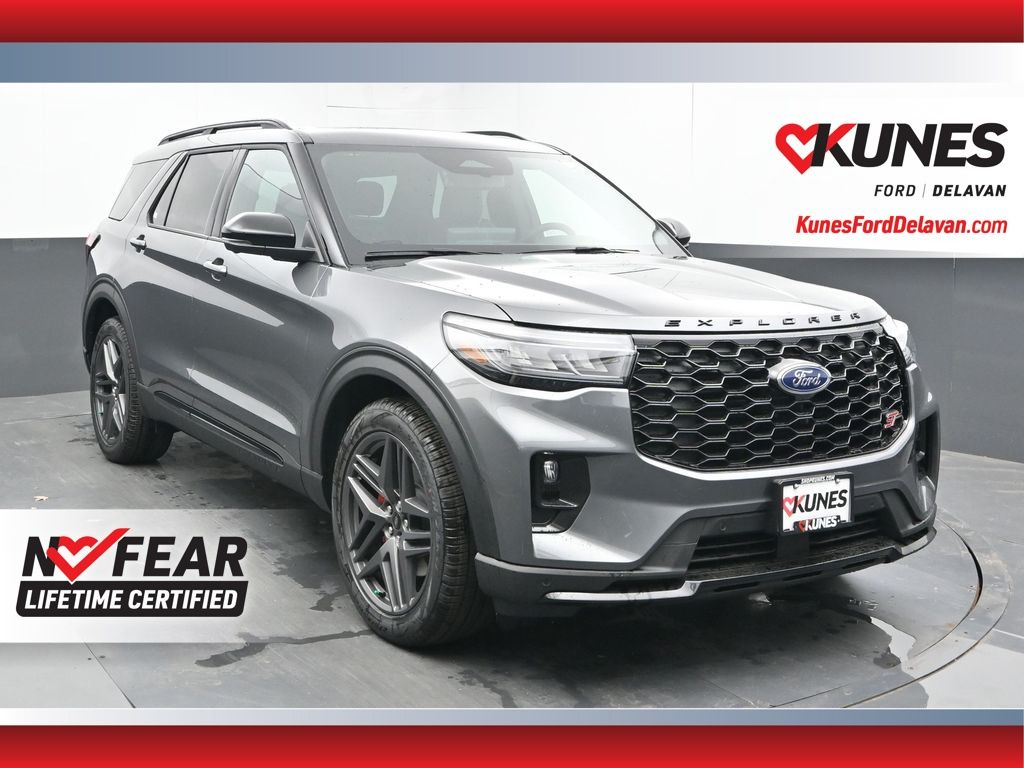 Carbonized Gray Metallic 2026 Ford Explorer SUV / Crossover All-Wheel Drive Automatic
