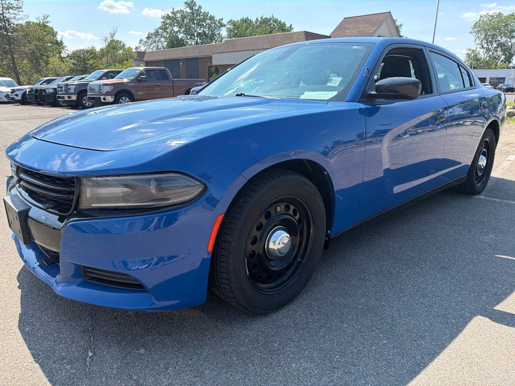 Michigan State Police Blue 2020 Dodge Charger Sedan All-Wheel Drive 5-Speed Automatic