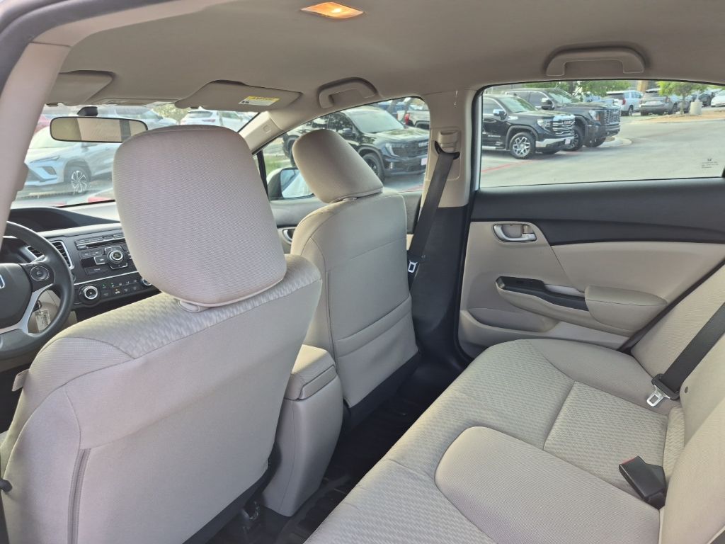 Used Car 2015 Honda Civic  Lx For Sale Under $15,000 In Austin, Texas