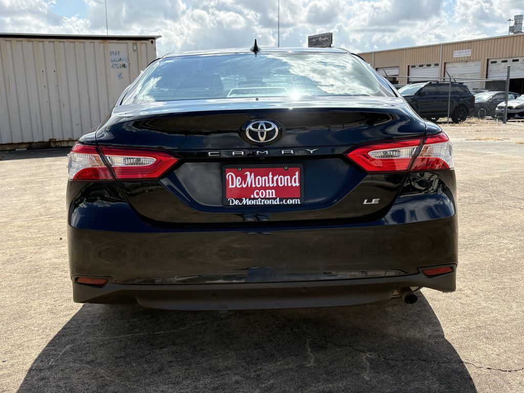 2020 Toyota Camry LE Black at DeMontrond Auto Country