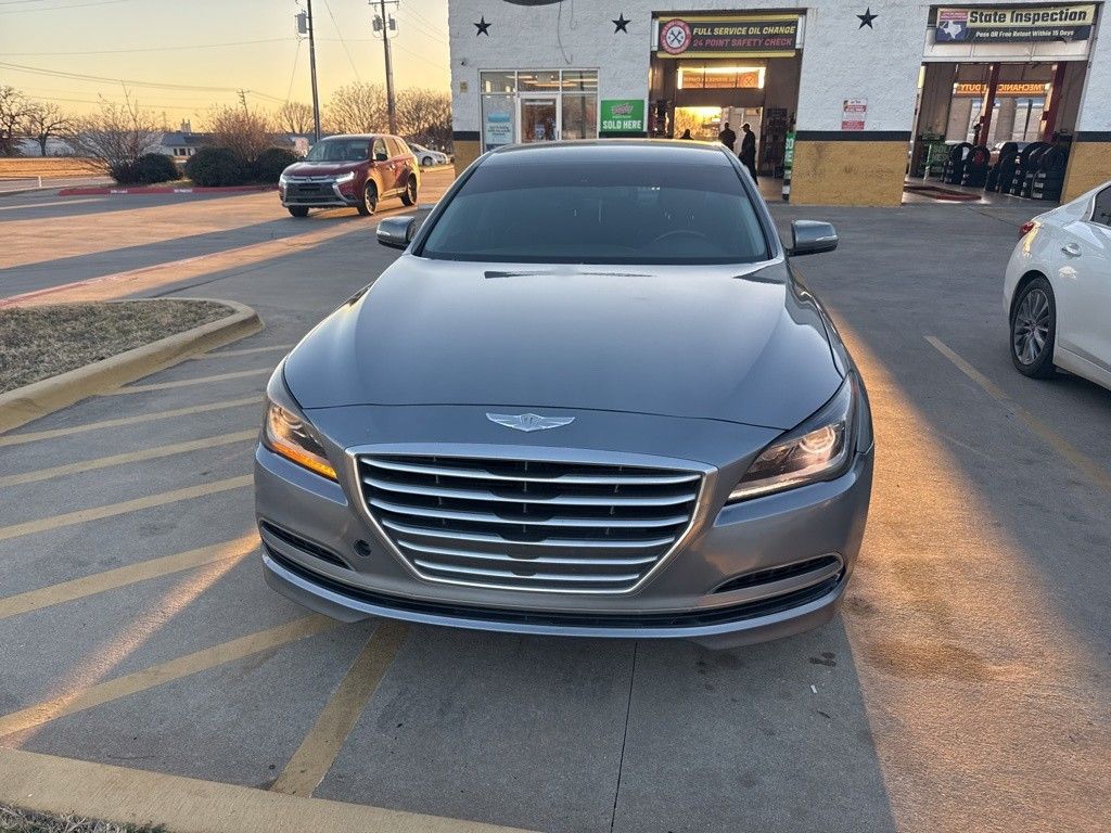 Parisian Gray 2015 Hyundai Genesis Sedan 8-Speed Automatic