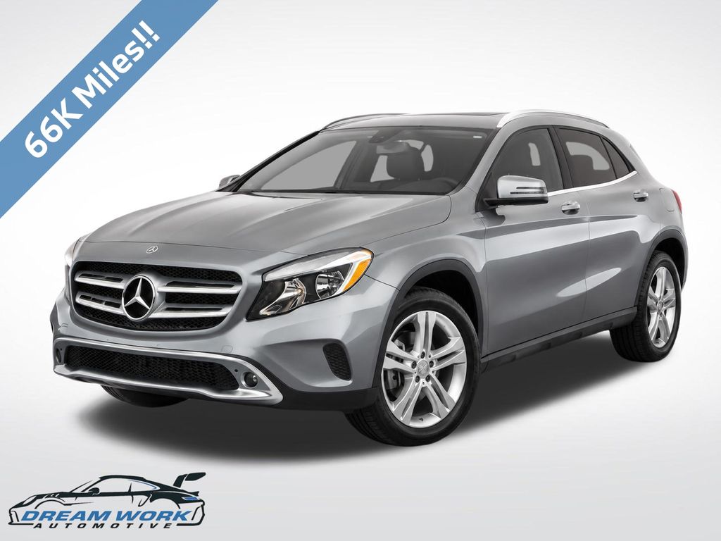 Gray 2016 Mercedes-Benz GLA SUV / Crossover All-Wheel Drive 7-Speed Automatic