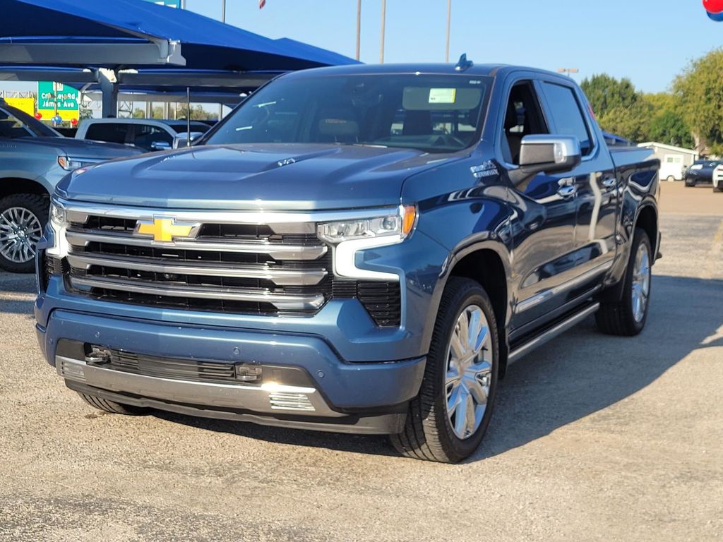Lakeshore Blue 2024 Chevrolet Silverado 1500 Pickup Truck Four-Wheel Drive Automatic