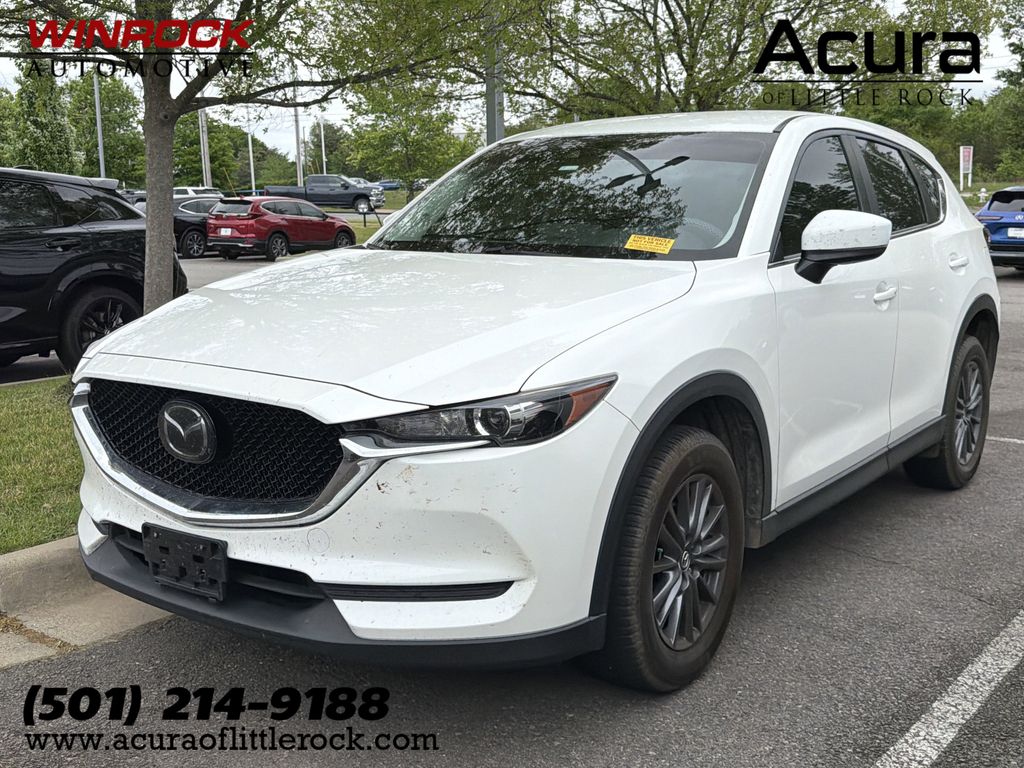 Snowflake White Pearl 2021 Mazda CX-5 Touring AWD SUV / Crossover All-Wheel Drive 6-Speed Automatic