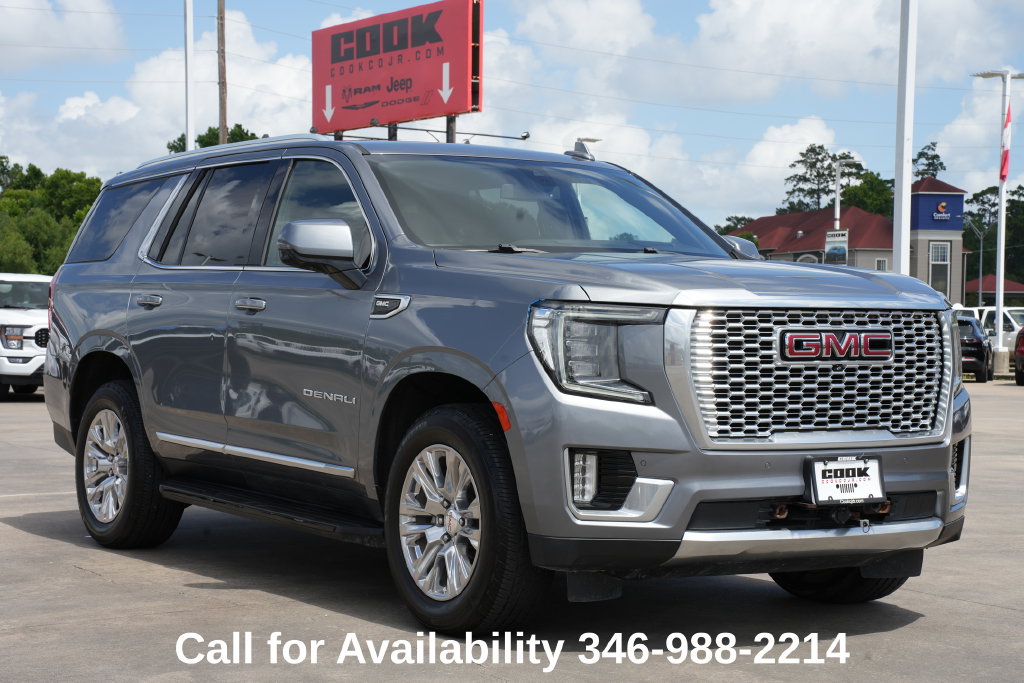 2021 GMC Yukon Denali Gray at Big Star Chrysler Jeep Dodge Ram 