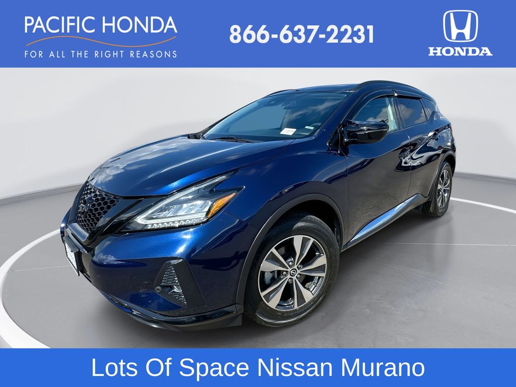 Deep Ocean Blue Pearl 2023 Nissan Murano SV FWD SUV / Crossover Front-Wheel Drive Continuously Variable Transmission