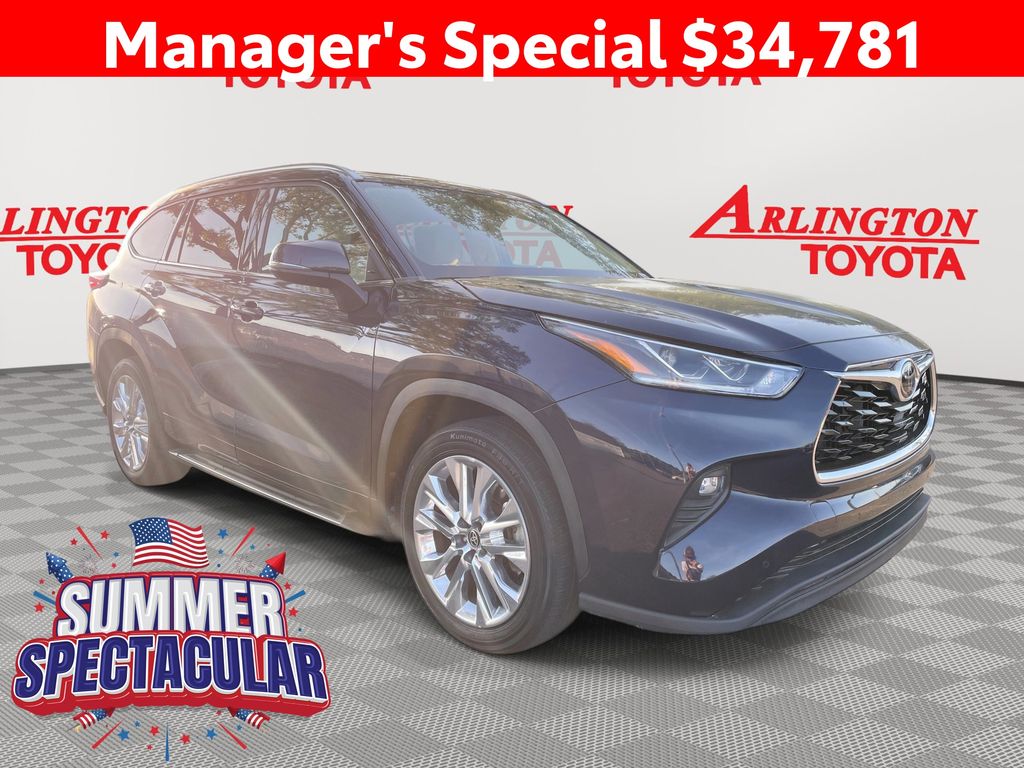 2023 Toyota Highlander Azul (Blueprint) SUV/Crossover Tracción delantera 8 velocidades Automática