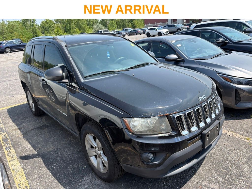 Black Clearcoat 2014 Jeep Compass SUV / Crossover Front-Wheel Drive 6-Speed Automatic