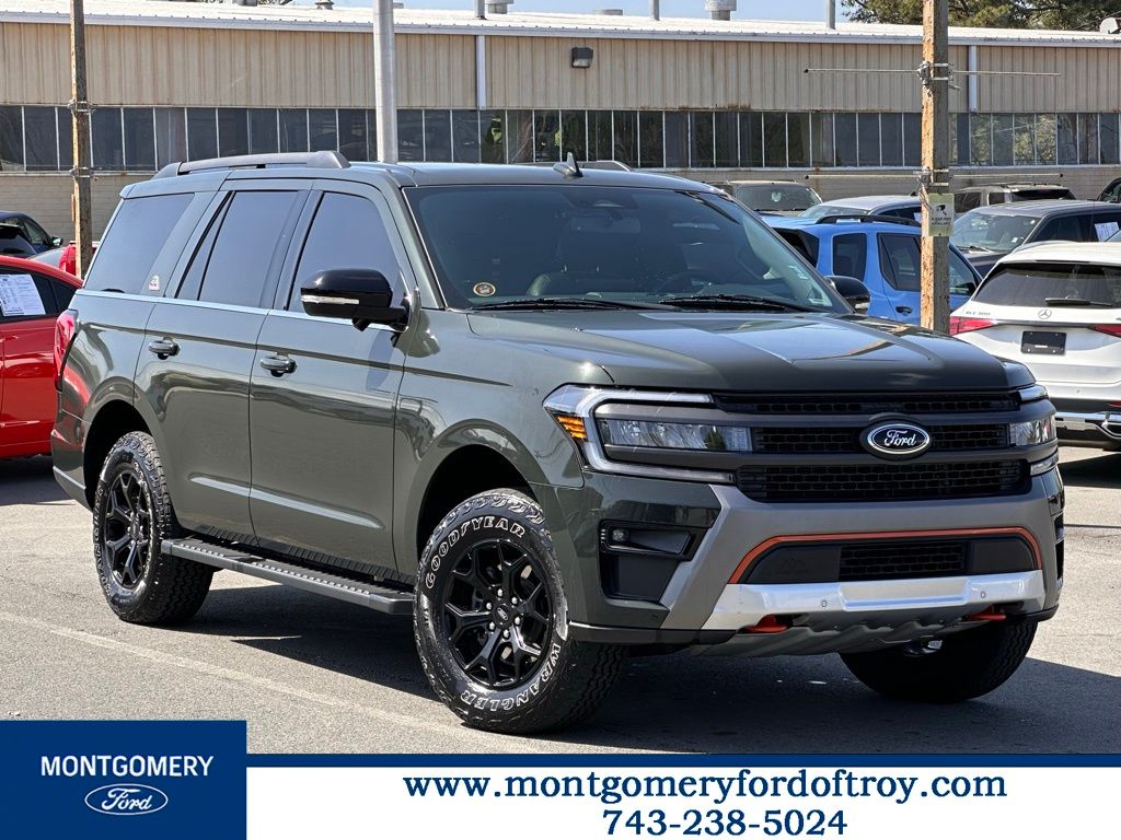 Forged Green Metallic 2022 Ford Expedition Timberline 4WD SUV / Crossover Four-Wheel Drive Automatic