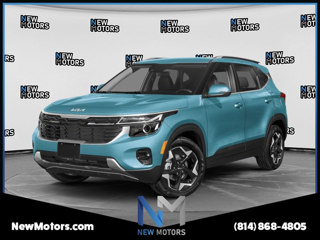 Blue 2024 Kia Seltos SUV / Crossover All-Wheel Drive Continuously Variable Transmission