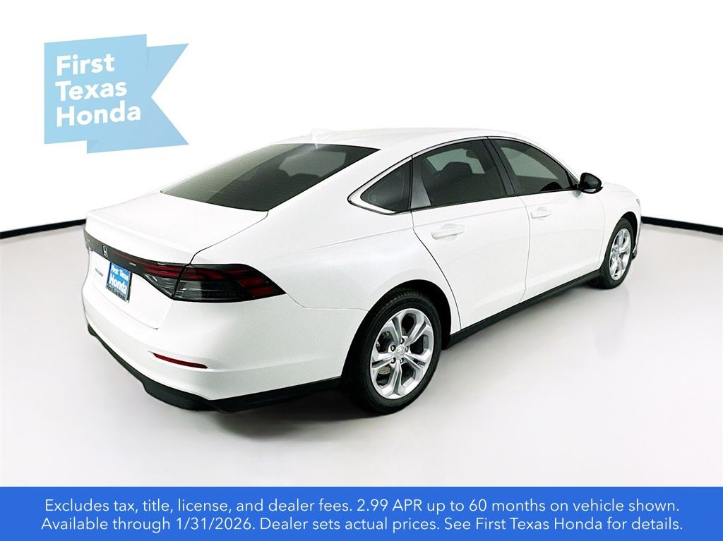 New Car 2025 Honda Accord  Lx For Sale Under $30,000 In Austin, Texas