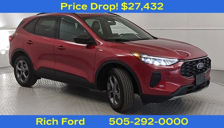 Red Metallic 2025 Ford Escape ST-Line AWD SUV / Crossover All-Wheel Drive 8-Speed Automatic